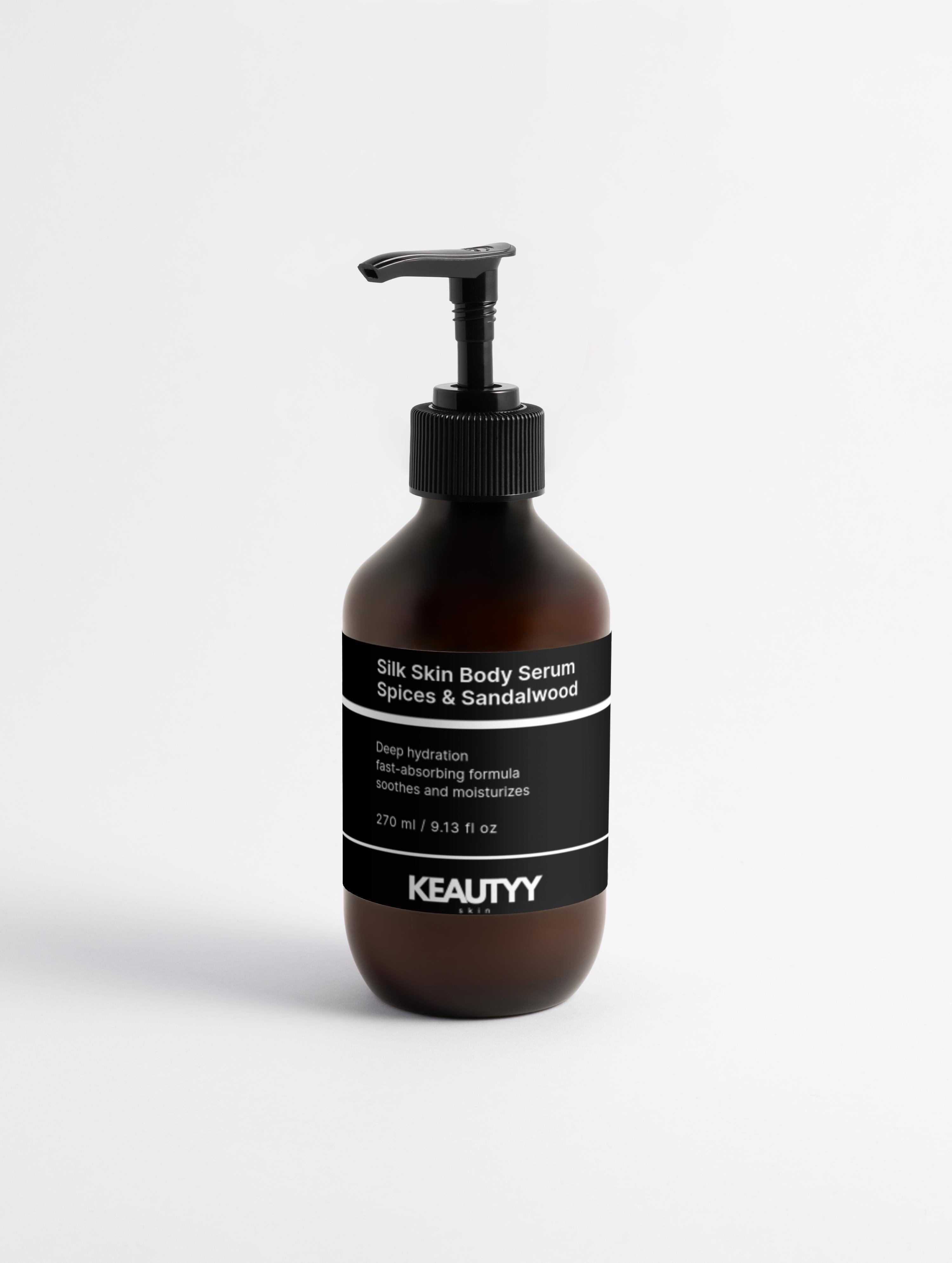 Silk Skin Body Serum with Spices & Sandalwood