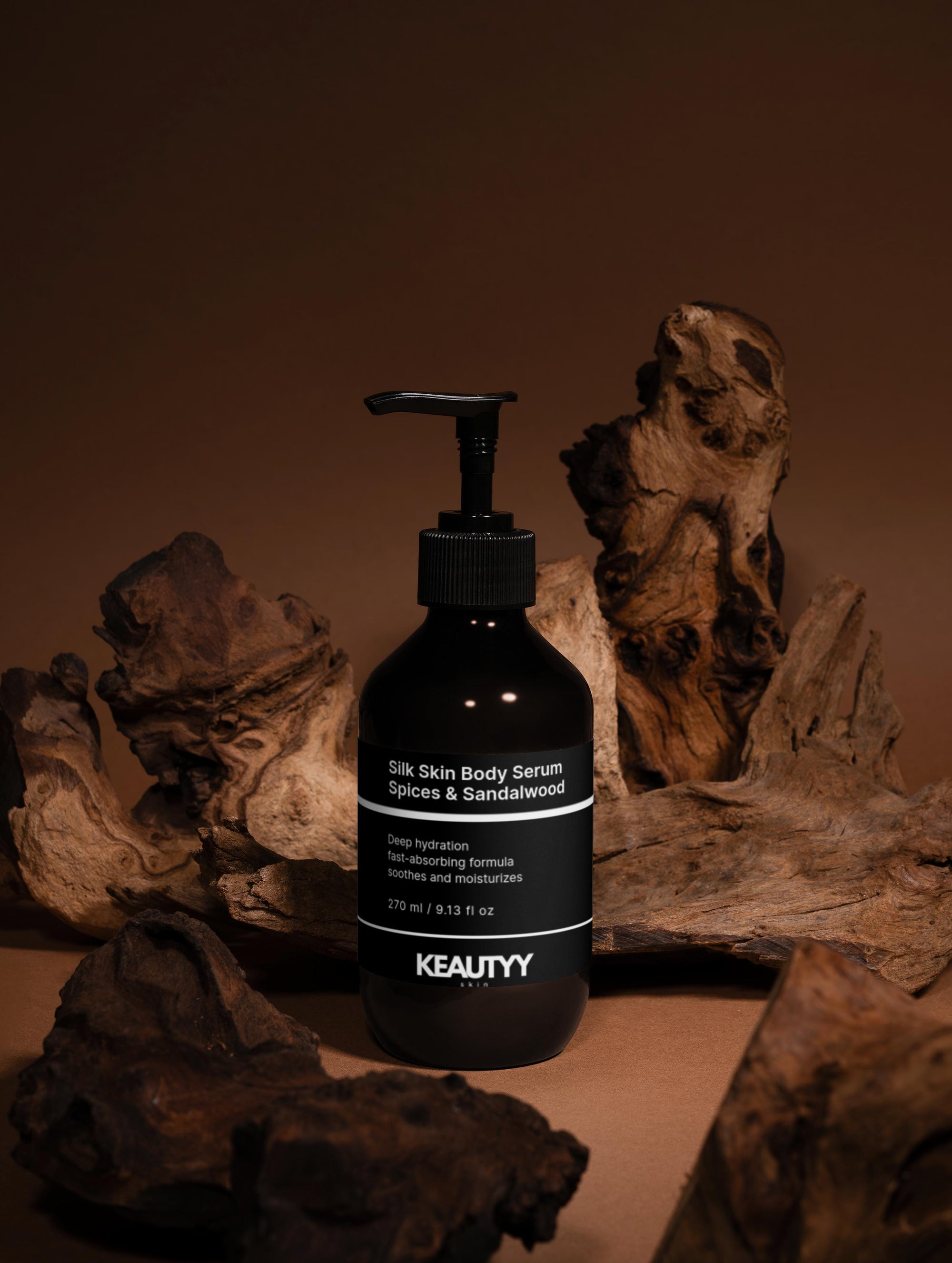 Silk Skin Body Serum with Spices & Sandalwood